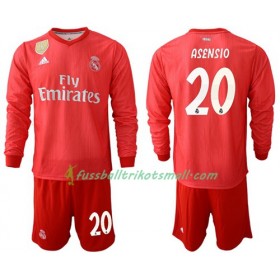 Fußballtrikots Real Madrid Asensio 20 Kinder 2018-2019 Langarm Ausweichtrikot kaufen